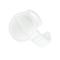White glue ring with middle divider.