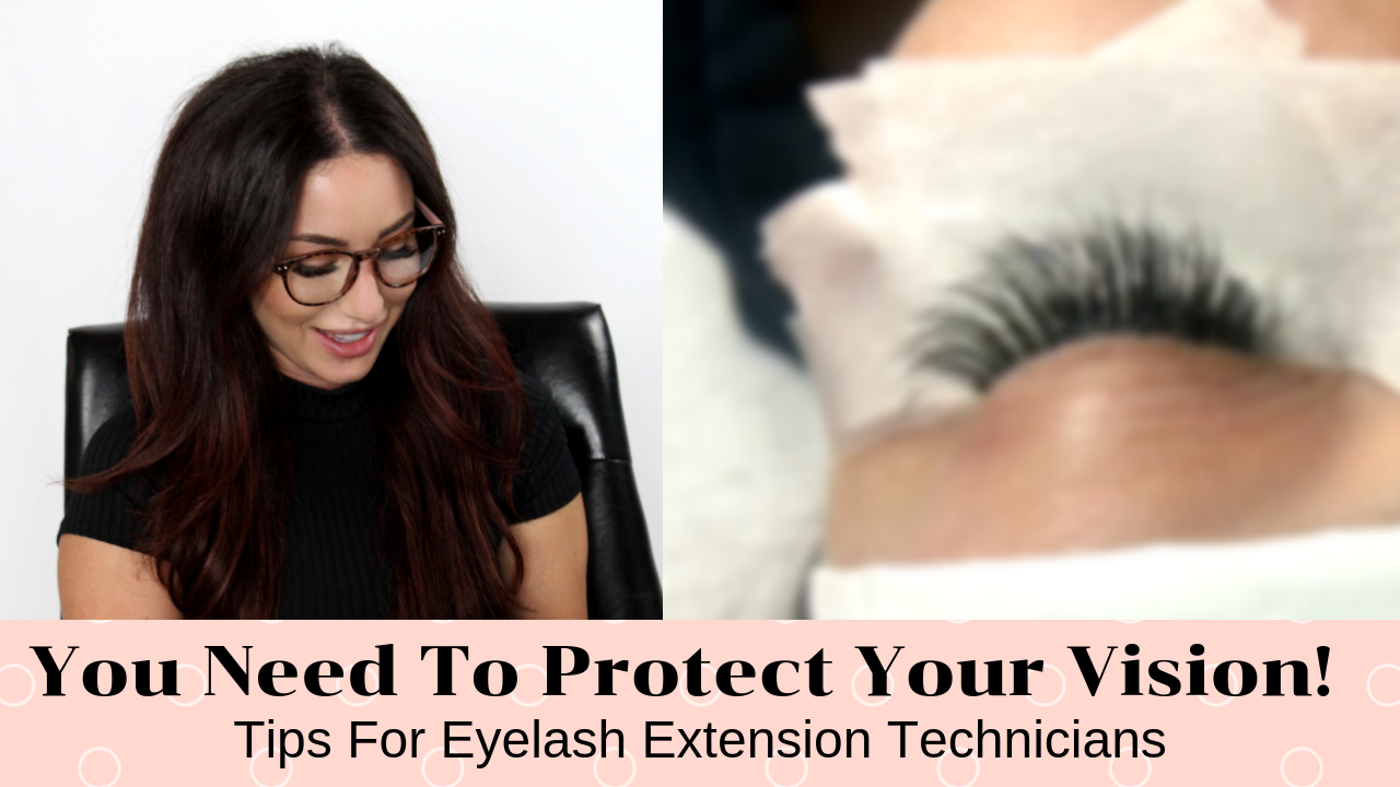 How to Protect Your Eyes During Application | Eyelash Extensions 101