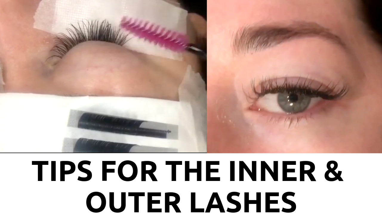 How Do I Apply Eyelashes On the Inner And Outer Eye?