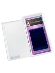 Mega Volume Easy Fanning Colorful Lashes Blue .07 C curl mix tray