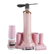 Eyelash Extension Glue Spinner with fan and all attachments 