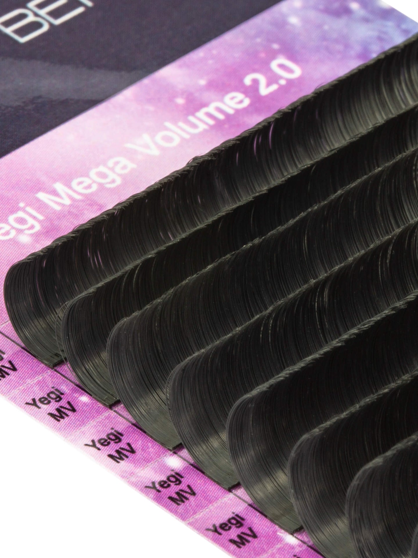 Mega Volume 2.0 Lashes .07 CC curl detail