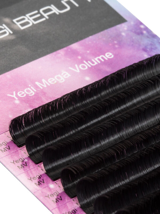 Mega Volume Eyelash Extensions .05 D curl detail