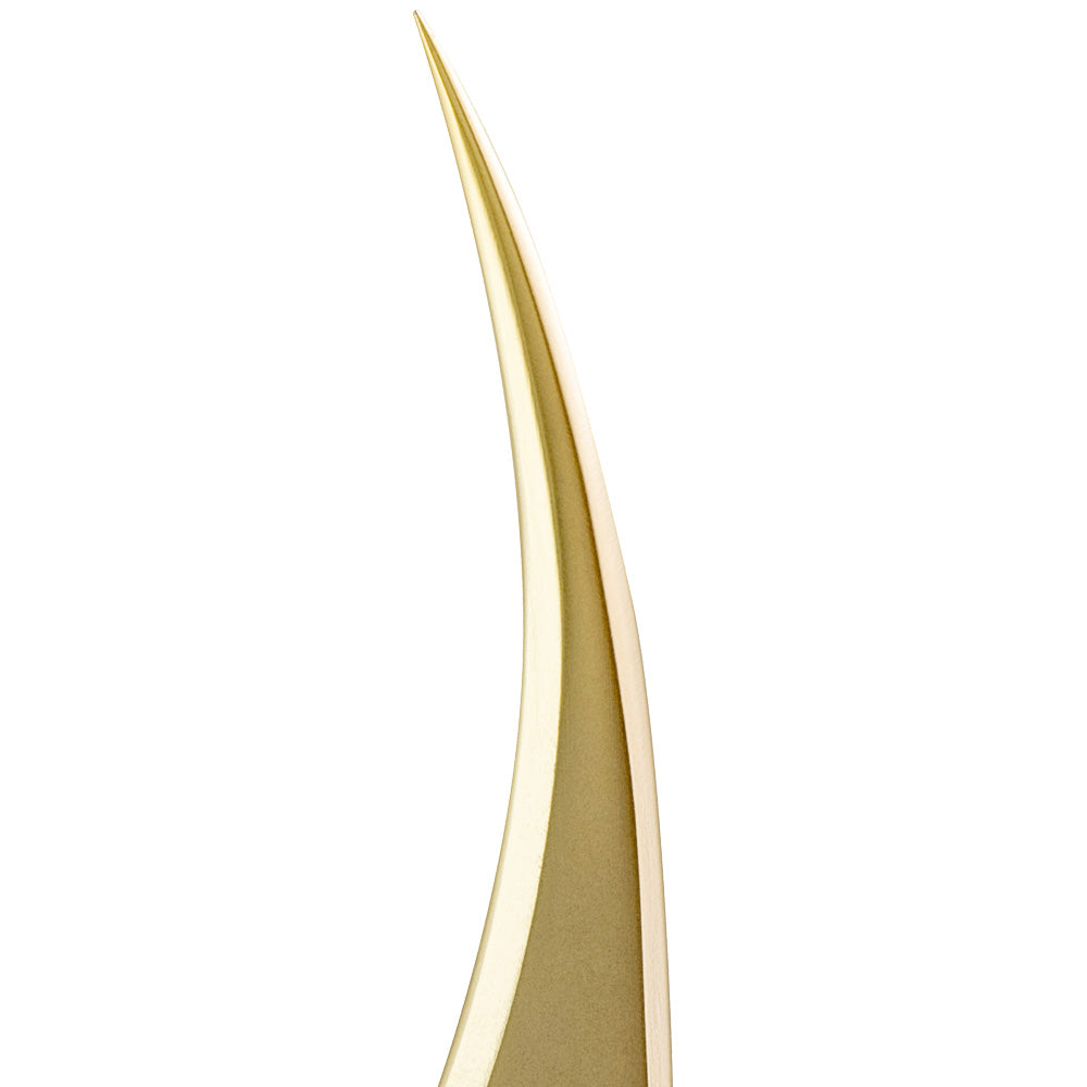 A-Line Pro Gold Tweezers / A-2 / Moon Shaped Tweezer