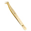 Eyelash Extension A4 pro gold boot tweezer 