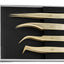 Eyelash Extension Tweezer set. A-Line Pro Gold set includes A-1, A-2, A-3, and A-4