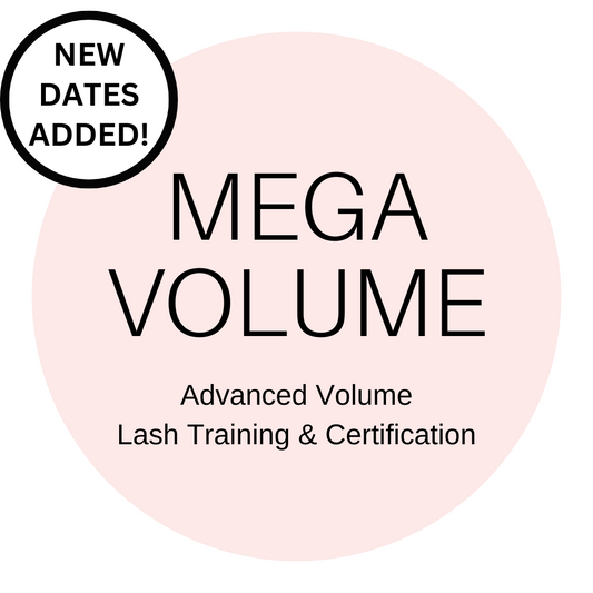 Eyelash Extension Advance training for Mega Volume lashes