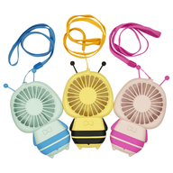 Group of eyelash extension bee fans in three colors