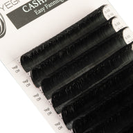 .02 Cashmere Easy Fanning Lashes mix tray D curl detail