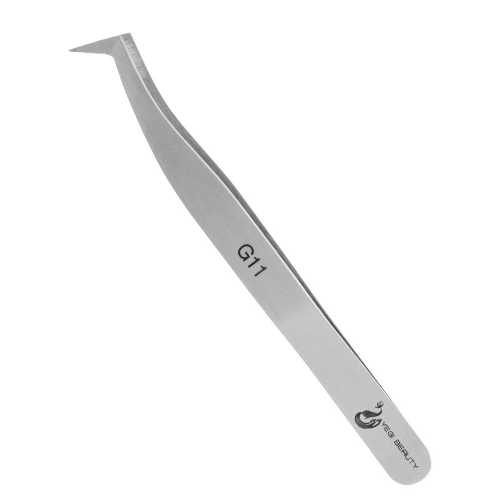 G11 short curved tweezer by Yegi Beauty 