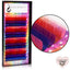 Colorful Eyelash Extensions C curl Colorful rainbow .15mm mixed tray