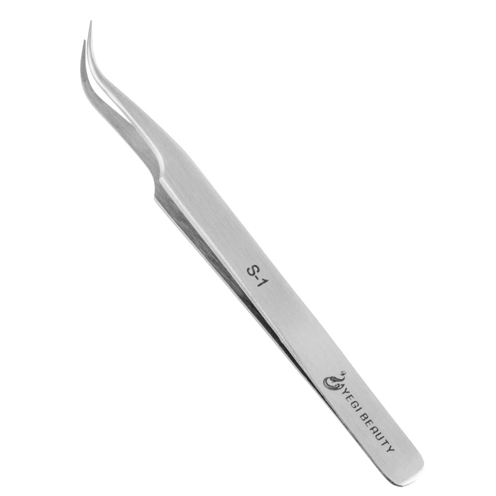 Eyelash Extension S1 curved tweezer