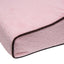 closeup detail of eyelash extension memory foam pillow 