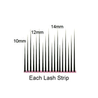 Yegi Beauty Cashmere Wispy Eyelash Extensions detail 