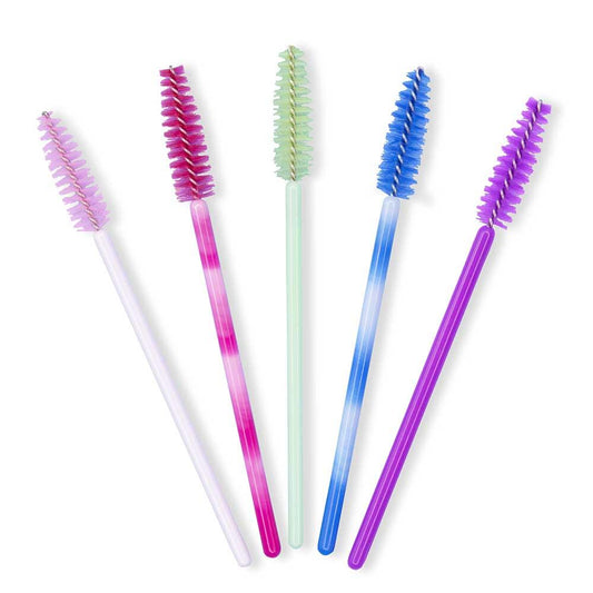 Eyelash Wands or Brushes in five colors.