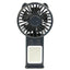 Small Fan with LED Light & Mirror